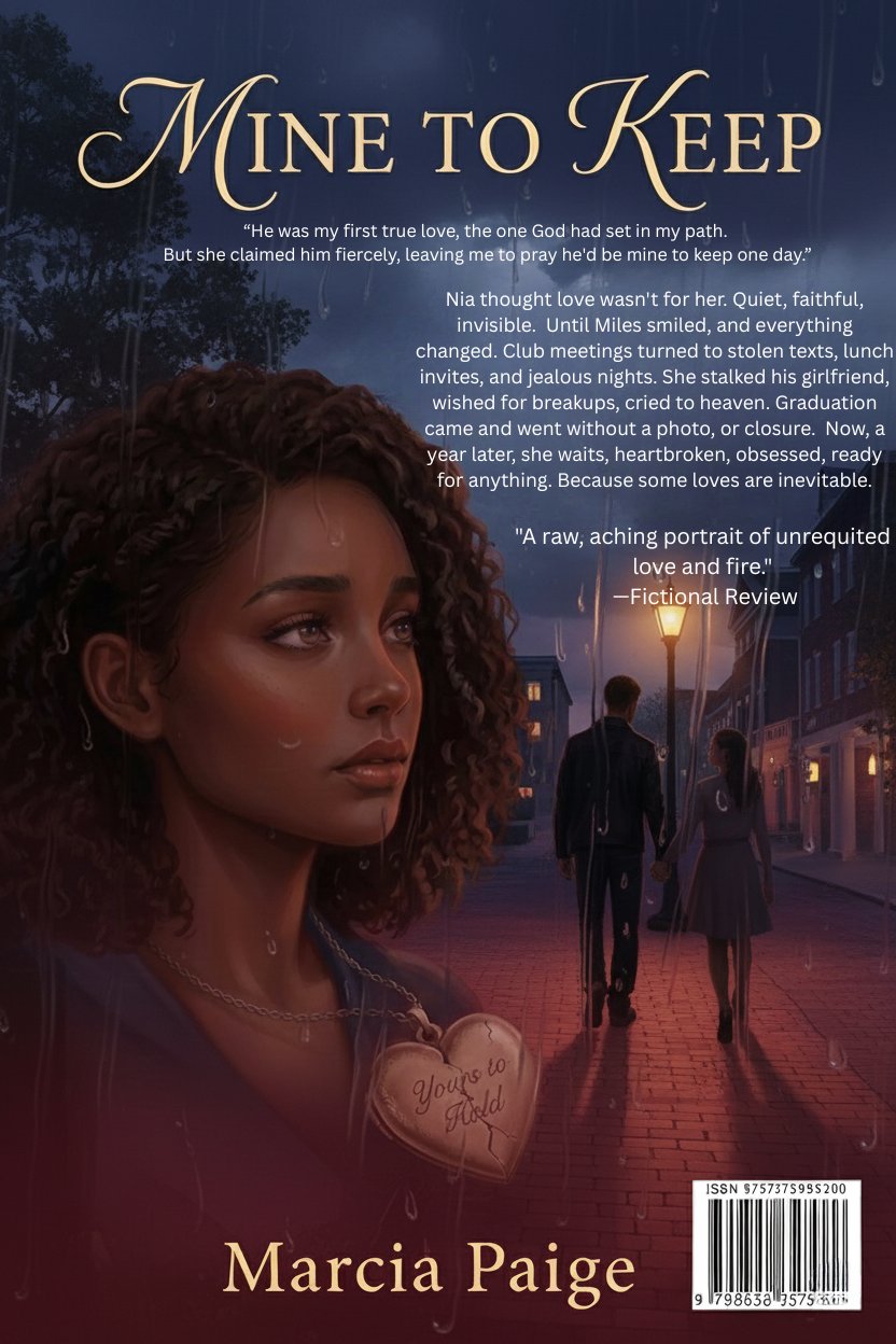 Mine to Keep Back Cover by Marcia Paige